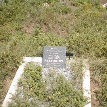 PRETORIUS Petrus Jacobus 1913-1999