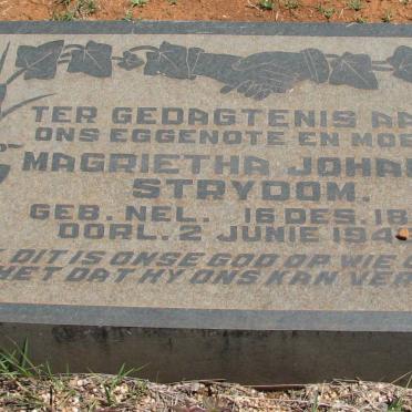STRYDOM Magrietha Johanna nee NEL 1896-194? :: Anna 1934-198?