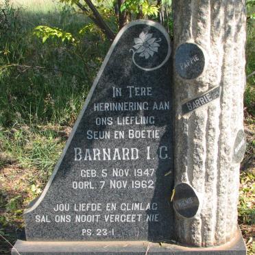 STEYN Barnard I.C. 1947-1962