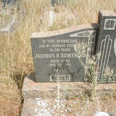 SCHEEPERS Jacobus H. 1893-1959 &amp; Susanna W. 1896-