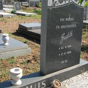 ERASMUS Judith 1914-1998