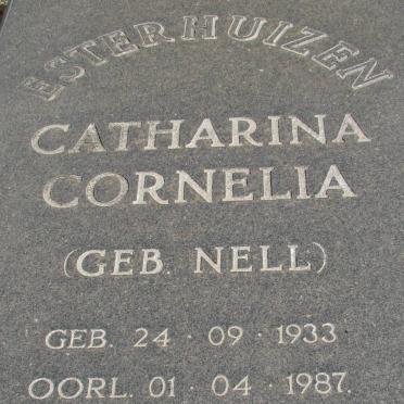 ESTERHUIZEN Catharina Cornelia nee NELL 1933-1987