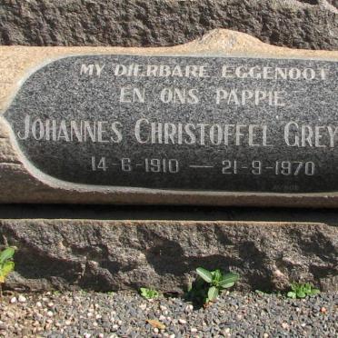 GREYLING Johannes Christoffel 1910-1970