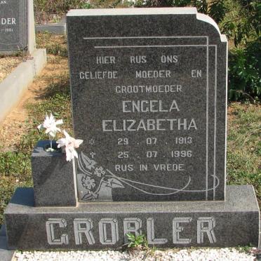 GROBLER Engela Elizabetha 1913-1996