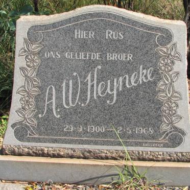 HEYNEKE A.W. 1900-1968