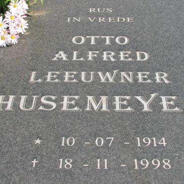 HUSEMEYER Otto Alfred Leeuwner 1914-1998