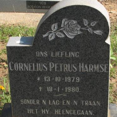HARMSE Cornelius Petrus 1979-1980