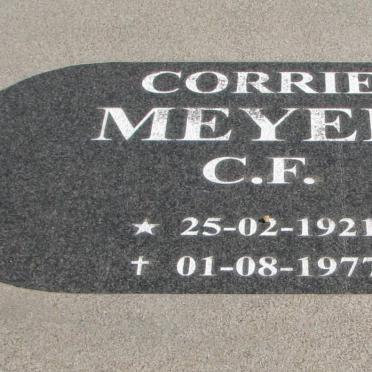 MEYER C.F. 1921-1977