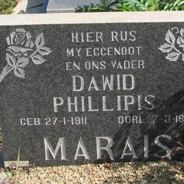 MARAIS Dawid Phillipis 1911-1978