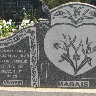 MARAIS Willem Jacobus 1896-1971