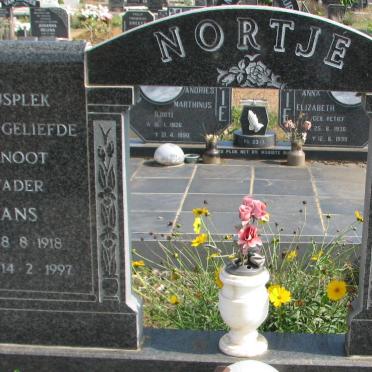 NORTJE Frans 1918-1997 &amp; Kotie 1923-2005