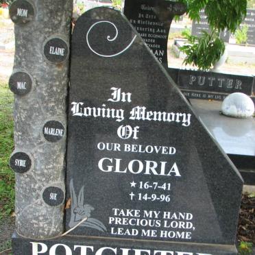POTGIETER Gloria 1941-1996