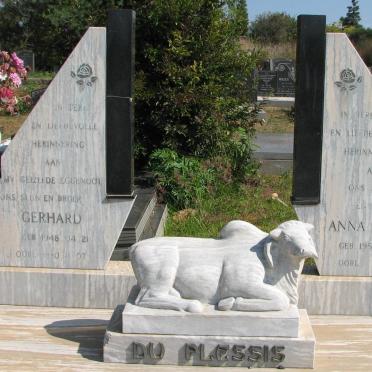 PLESSIS Gerhard, du 1948-1980 &amp; Anna Sophia 1952-
