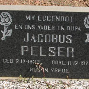 PELSER Jacobus 1923-1976