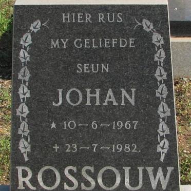 ROSSOUW Johan 1967-1982