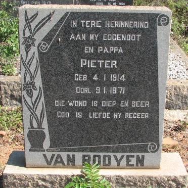 ROOYEN Pieter, van 1914-1971