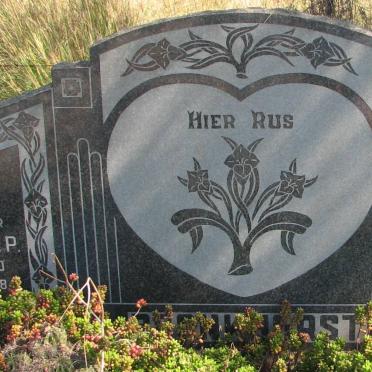 BADENHORST Andries J.P. 1900-1968 &amp; Hendriena J. VAN ZYL 1905-1979
