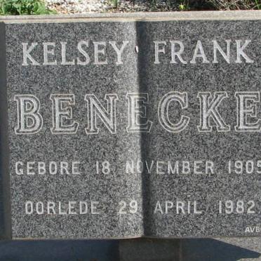 BENECKE Kelsey Frank 1905-1982