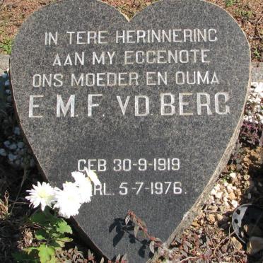 BERG E.M.F., vd 1919-1976
