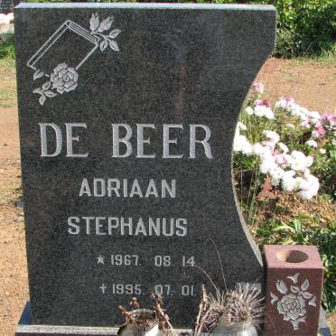 BEER Adriaan Stephanus, de 1967-1995