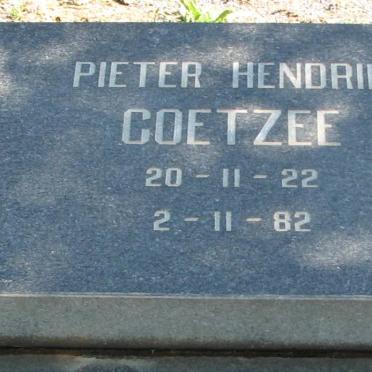 COETZEE Pieter Hendrik 1922-1982