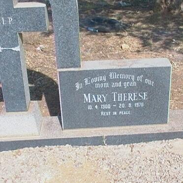 BOVEY Mary Therese 1900-1976