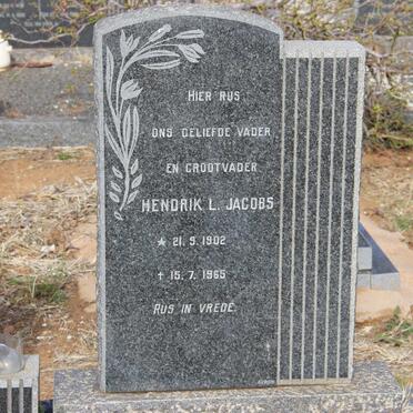 JACOBS Hendrik L. 1902-1965