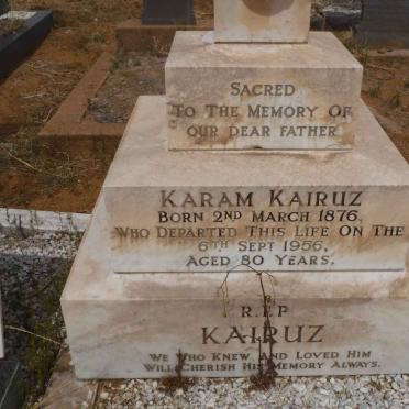 KAIRUZ Karam 1876-1956