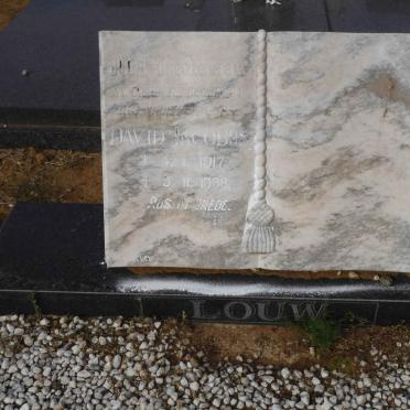 LOUW David Jacobus 1917-1988