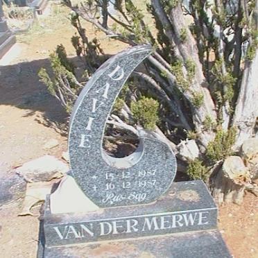 MERWE Davie, van der 1987-1987
