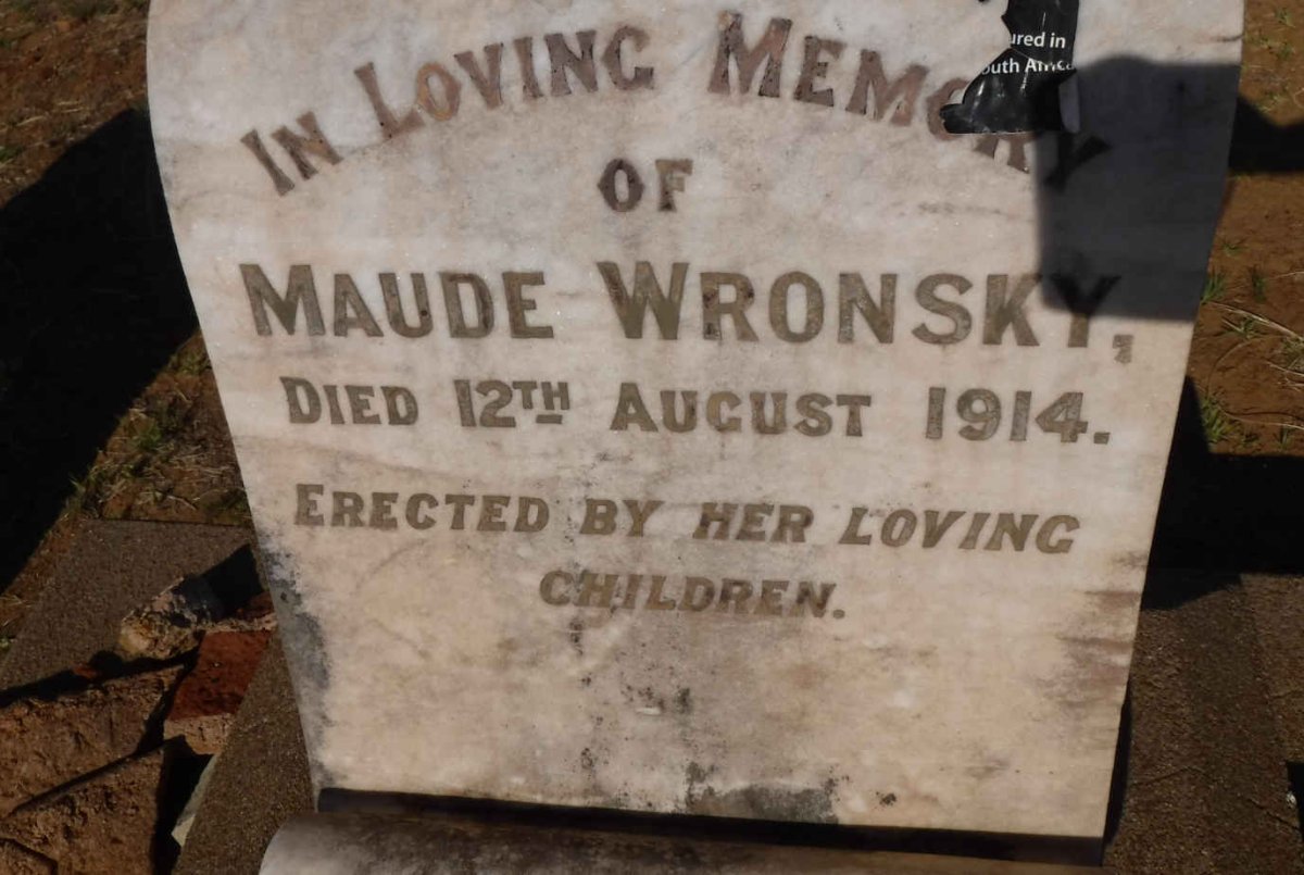 WRONSKY Maude -1914