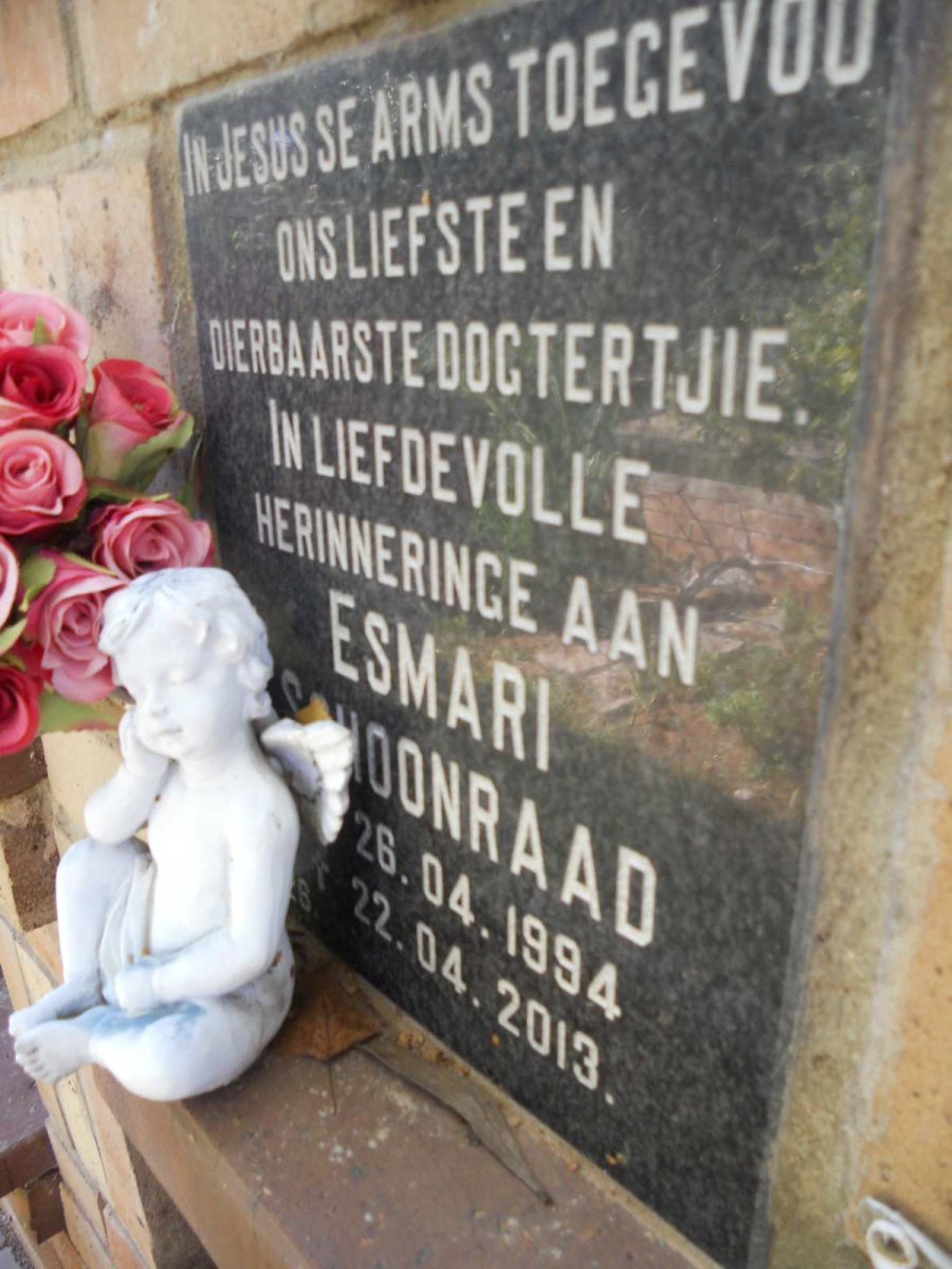 SCHOONRAAD Esmari 1994-2013