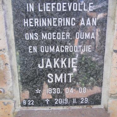 SMIT Jakkie 1930-2019
