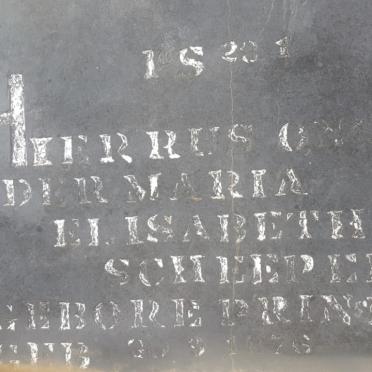 SCHEEPERS Maria Elisabeth nee PRINSLOO 1876-