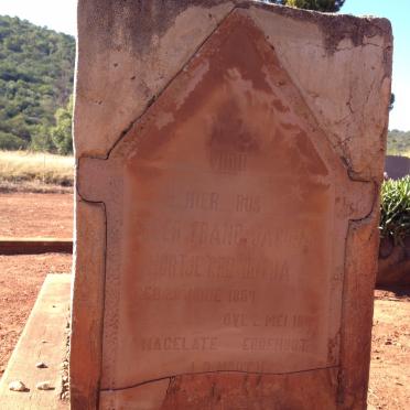 NORTJE Esther Franc. Jacoba nee BOTHA 1859-1897