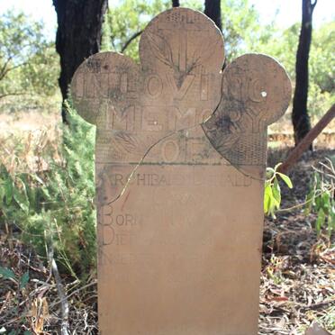 GRAY Archibald Donald 1923-1926