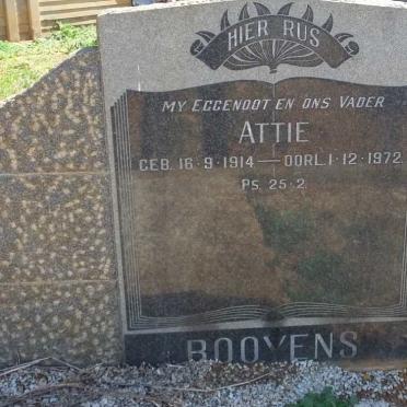 BOOYENS Attie 1914-1972