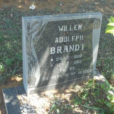 BRANDT Willem Adolfph 1900-1985