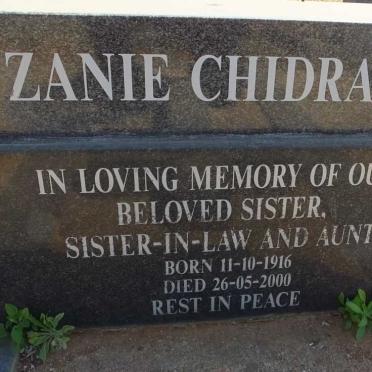CHIDRAWI Zanie 1916-2000
