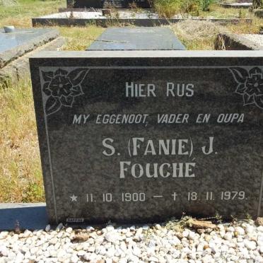 FOUCHÉ S.J. 1900-1979