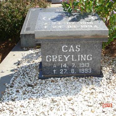 GREYLING Cas 1913-1993