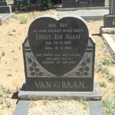 GRAAN Ernst Jan Adam, van 1895-1958