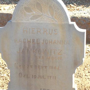 JANKOWITZ Rachel Johanna nee HOON 1846-1911