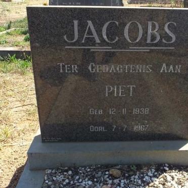 JACOBS Piet 1938-1967