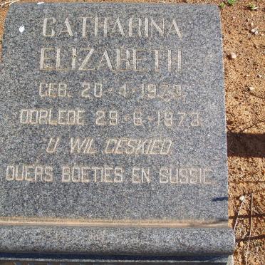 JORDAAN Catharina Elizabeth 1973-1973