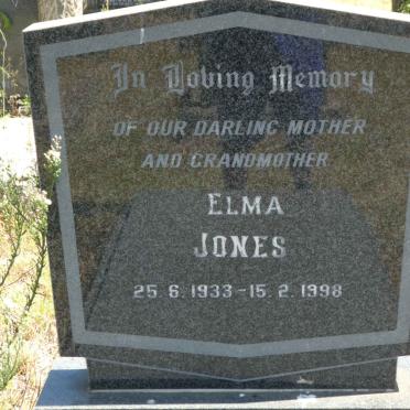 JONES Elma 1933-1998