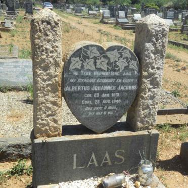 LAAS Albertus Johannes Jacobus 1913-1946