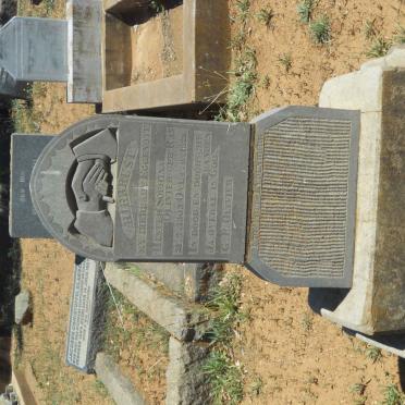 OLIVIER Hester Sophia nee RAS 1903-1928