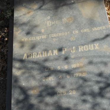 ROUX Abraham P.J. 1889-1973