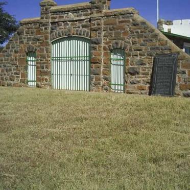 North West, VRYBURG, Old Jail Museum, Anglo Boer War Memorial